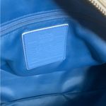 Coach  RARE Heritage Large  Domed
Satchel Denim Signature Leather Bag Photo 6