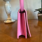 Bottega Veneta Pink Leather Crossbody Bag Suede Lining Snap Closure Photo 1