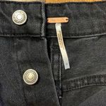 Free People Black Denim Skirt Photo 2