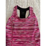 The North Face Tank Top Womens Small Fuchsia Activewear Lined Breast Racerback Photo 1