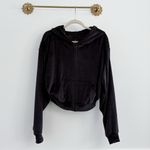 SKIMS  Black Velour Hoodie Jacket 2XL Photo 3