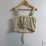 Free People  WOMEN'S PALM DESERT DENIM TOP SIZE SMALL Photo 2