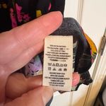 Free People Womens 1667 Black Floral Lace Trim Short Sleeve Dress, Size 8 Photo 5