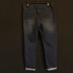 Refuge Dark Blue Ripped  Cropped Jeans Photo 2
