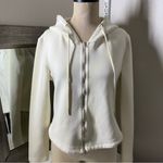 Jil Sander  Cream Fitted Cropped Sweatshirt NWOT Photo 3