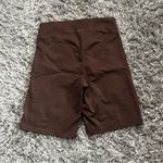 Balance Athletica  vitality  brown biker shorts size small Photo 1