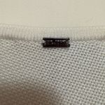 St. John  Womens Asymmetrical Neck‎ Short Sleeves Sweater Blue Shirt Size P Photo 7