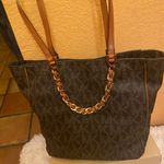 Michael Kors Brown MK Monogram Tote Photo 1