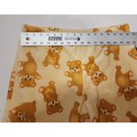 Teddy bear fleeced pajamas women's large NWT Brown Photo 4