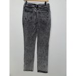 LNDN Landon Denim Acid Black Wash‎ Ankle Zip Straight Leg Jeans NWT Size 29 Photo 3