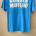 The Office Dunder Mifflin Inc Tee Shirt Blue Sz Medium Photo 2
