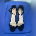 ASOS Black Ankle Strap Heels Minimalist Evening Party Dress Shoes Photo 1