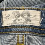 We The Free Free People SZ 29 Maggie Straight Crop Jeans Distressed Button-Fly Photo 7