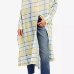 Free People By My Side Long Button Up Tunic Top Blouse Shirt Duster Womens M Photo 0