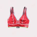 Free People FP Movement You’re A Peach Sports Bra Small Coral Red Athleisure Sporty Gym Photo 4