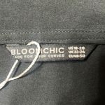 Bloomchic Dress Sz18/20 Butterfly Sleeves High/Low Ruffle Hems Wrap Front Belted Photo 4