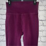 Fabletics Sculpt Knit High Rise Wine Color Leggings Size 1X Photo 3