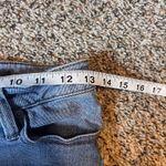 Kendall + Kylie The Icon High Rise Straight Leg Ripped Distressed Jeans Women's Blue Size undefined Photo 3