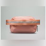 Lululemon Everywhere Belt Bag 1L Pink Mist White Opal Silver Logo NWT Crossbody Photo 1
