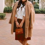 Lane Bryant NEW teddy jacket plus size 22/24 3X brown pockets mid length cozy Photo 3