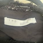 IRO  Diana Black Tweed Open Front Jacket Photo 2