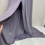 City Triangles Purple Sleeveless Scoop Neck Gown Photo 5