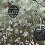 Green Floral and Medallion Print Oriental Jacket Size XXXL Size L Photo 10