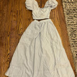 Aerie  Square Neck Top Crop and Skirt Matching Set Photo 0