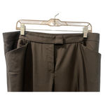 Lafayette 148 Irving Black Virgin Wool Work Trousers Size 12 Business Wear Pants Photo 1