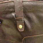 Ivanka Trump  Brown Knee High Boots w. Gold Detail Photo 7