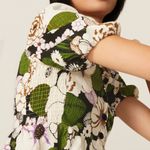 Maje  Loflower Puff Sleeve Top Size 2/M Photo 2