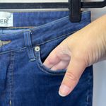 DU/ER Women's High Rise Skinny Jeans Dark Blue Denim Soft Stretch FLAW Sz 29x31 Photo 4