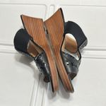 Jack Rogers  Black Wedge Sandals Photo 1