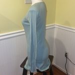 Kaisely Kasely Oversized Long Sleeve Top. Size small. Pale blue/green: Photo 3