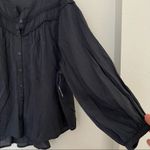 Old Navy Oversized Crochet Pom-Pom Dolman-Sleeve Blouse Size XL Photo 8