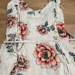 Forever 21 Vintage  lace up floral dress small Photo 6