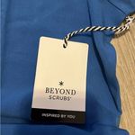 Beyond Scrubs Scrub Top Royal Blue Sunny V Neck Sz M 1001SB Healthcare NWT Size M Photo 4