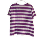 BoxLunch Women's 2XL‎ Purple Striped Batman T Photo 1