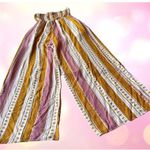 Peach Love California Jumpsuit Large Romper Strapless Smock Wide Legs H… Photo 2