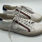 Madewell Style # MA139 Sidewalk Low Top Sneakers in Leather & Suede Sz 8.5 Photo 0