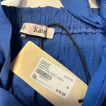 Mixology Blue Tie Sleeve Dress Size M Photo 1