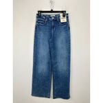 L'Agence  Alicent High Waist Wide Leg Jeans in Wilcox Blue Relaxed US 24 NWT Photo 5