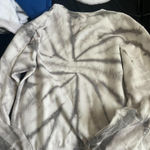 Tye Dye Design Crewneck Gray Photo 2