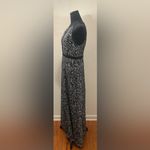 White House | Black Market - Elegant Black and White Maxi Dress Size 6 Photo 2