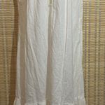 Victoria's Secret Vintage Gold Label Long White Nightgown 100% Cotton Medium Photo 3