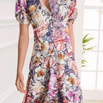 MARCHESA NOTTE Eyelet Asymmetrical High Photo 0