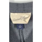 Universal Threads Universal Thread Women's Asymmetrical Hem Split Neck Short Sleeve Top Gray Small Photo 1