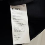 FIGS  On Shift Contour Knit Jacket in Black, Size Small Photo 10