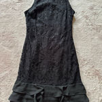 Julia Jordan  Dress Womens Lace Mini A Line Stretch‎ Whimsigoth Fairy A Line Sz 4 Photo 0