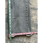 Princess Polly  Light Wash High Rise Faded Cropped Straight Leg Mom Jeans Size 4 Photo 5